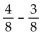 Add or subtract. Simplify the answer. - 