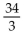 Write the fraction as a mixed number. - 