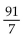 Write the fraction as a mixed number. - 