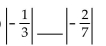 Insert either <, >, or = to make a true statement. - 
