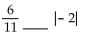 Insert either <, >, or = to make a true statement. - 