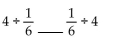 Insert either <, >, or = to make a true statement. - 