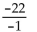 Find the quotient. - 