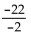 Find the quotient. - 
