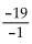 Find the quotient. - 