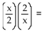 The name of a property is given followed by part of an equation. Complete the equation to the right of the equal sign to illustrate the given property. - inverse property of multiplication