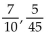 <strong>Determine the least common denominator. </strong> A) 450 B) 5 C) 90 D) 55