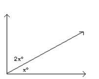 <strong>The angles are complementary angles. Find the measure of each angle. </strong> A) 30° and 60° B) 17° and 34° C) 15° and 30° D) 60° and 120°