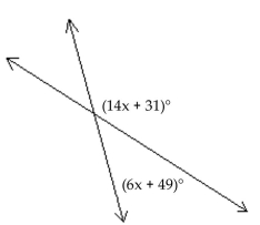 <strong>Find the measures of each marked angle. </strong> A) 101°, 30° B) 101°, 79° C) 70°, 30° D) 70°, 79°