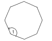 <strong>Solve the problem. Find the measure of an interior angle of the regular polygon. </strong> A) 108° B) 135° C) 180° D) 120°