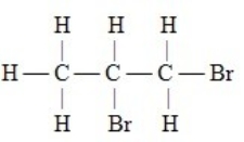 <strong>Which is the correct name for the molecule depicted below? </strong> A) 2,3-dibromopentane B) 1,2-dibromopentane C) 2,3-dibromopropane D) 1,2-propane dibromide E) 1,2-dibromopropane