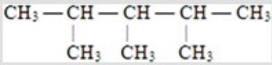 <strong>Which is the correct structural formula for 2,3,3-trimethylpentane?</strong> A) B) C) D)