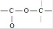 <strong>Which one of these structures represents an ester functional group?</strong> A) B) C) D)