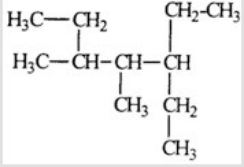 <strong>What is the molecular formula for the following compound? </strong> A) C<sub>11</sub>H<sub>23</sub> B) C<sub>9</sub>H<sub>20</sub> C) C<sub>11</sub>H<sub>22</sub> D) C<sub>10</sub>H<sub>22</sub> E) C<sub>11</sub>H<sub>24</sub>