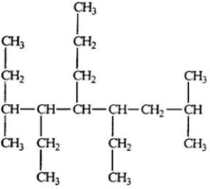 <strong>What is the molecular formula for the following compound? </strong> A) C<sub>16</sub>H<sub>32</sub> B) C<sub>18</sub>H<sub>36</sub> C) C<sub>18</sub>H<sub>38</sub> D) C<sub>17</sub>H<sub>35</sub> E) C<sub>18</sub>H<sub>37</sub>