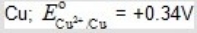 <strong>Which, if any, of the following metals would be capable of acting as a sacrificial anode when used with iron pipe? </strong> A) B) C) D) E)