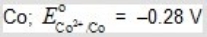 <strong>Which, if any, of the following metals would be capable of acting as a sacrificial anode when used with iron pipe? </strong> A) B) C) D) E)