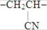 <strong>Polyacrylonitrile, characterized by the following repeating unit, is made from which of these monomers? </strong> A) CH<sub>3</sub>CH<sub>2</sub>CN B) HOCH<sub>2</sub>CH<sub>2</sub>CH<sub>3</sub> C) CH<sub>3</sub>CH=CHCN D) CH<sub>2</sub>=CHCN E) CH<sub>2</sub>=CNCH<sub>3</sub>