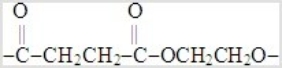 <strong>What type of polymer is represented by the following repeating segment? </strong> A) Polyamide B) Polyester C) Polyether D) Polyolefin E) Polyethylene