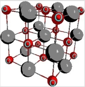 Below is a representation of the unit cell for nickel(II) oxide. How many O<sup>2-</sup> anions are there in the unit cell?
