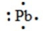 <strong>The Lewis dot symbol for the a lead atom is</strong> A) B) C) D) E)