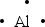 <strong>Select the element whose Lewis symbol is correct.</strong> A) •Ga• B) C) Al• D)