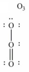 <strong>In which one of the following structures does the central atom have a formal charge of +2?</strong> A) B) C) D) E)