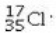 <strong>Determine the number of electrons and identify the correct symbol for an atom with 17 protons and 18 neutrons.</strong> A) 17 electrons, B) 18 electrons, C) 17 electrons, D) 17 electrons, E) 18 electrons,