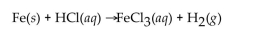 <strong>In the following reaction, when the equation is correctly balanced, what is the correct coefficient for </strong> A)1 B)2 C)3 D)4 E)5