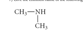 <strong> Give the common name of the following compound.</strong> A)dimethyl amine B)1-methanoate C)methanal D)ethyl amine E)dimethyl ether