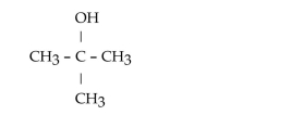 <strong>What is the IUPAC name of this compound? </strong> A)2-propanol B)2-methyl-2-propanol C)butanol D)propanol E)2-methylbutanol