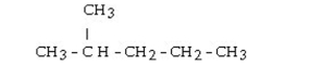 <strong>What is the name for the following? </strong> A)pentane B)4-methylpentane C)2-methylpentane D)methylpentane E)hexane