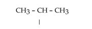 <strong>What is the IUPAC name for this three-carbon alkyl group? </strong> A)iso-propyl B)ethyl C)butyl D)iso-butyl E)n-propyl
