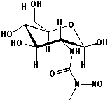 Streptozotocin is a naturally occurring chemical that is especially toxic to the insulin-producing beta cells of the pancreas in mammals. Streptozotocin is a glucosamine-nitrosourea compound. It is generally alkylating to the DNA bases. What are the structures of all four bases after mono-methylation? Streptozotocin