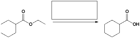 The reagents that complete the following reaction are,  <div style=padding-top: 35px> 