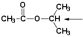 <strong>Which is the splitting pattern for the indicated hydrogen atom? </strong> A) septet B) quartet C) doublet D) singlet