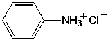 <strong>Which is the name for the following compound?  </strong> A) aniline hydrochloride B) phenyltrihydrogenammonium chloride C) aniline chloride D) benzylammonium chloride <div style=padding-top: 35px> 