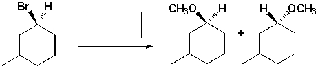 The reagent needed to complete the following reaction is,