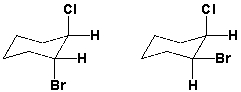 <strong>What is the relationship between these two structures? </strong> A) identical structures B) enantiomers C) diastereomers D) constitutional isomers