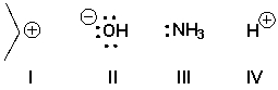 Which species are electrophiles?  