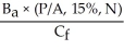 In this case, the benefit-cost ratio BCR of any project can be calculated as follows: BCR =   where Ba is the annual benefit, and Cf is the first cost of a project. The results of calculations are presented below:    According to the BCR, the projects should be ranked as follows: 1. B with first cost of $300K 2. F with first cost of $200K 3. C with first cost of $250K 4. E with first cost of $350K 5. A with first cost of $400K 6. D with first cost of $500K The first four projects-B, F, C and E-have a combined first cost of exactly $1.1 million. Therefore, the money should be assigned to these projects.