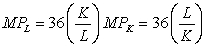 <strong>Suppose for a particular production function that If the price of capital is $5 per unit and the price of labor is $125 per unit, at the cost-minimizing combination of capital and labor the firm should employ:</strong> A)five times as much labor as capital. B)five times as much capital as labor. C)125/36 units of capital and 5/36 units of labor. D)36/125 units of capital and 36/5 units of labor.
