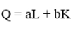 <strong>When a production function has the form , we can say that:</strong> A)the production function is linear and the inputs are perfect substitutes. B)the production function is linear and the inputs are perfect complements. C)the production function is linear and the inputs are used in fixed factor proportions only. D)the production function is non-linear and the inputs are perfect substitutes.
