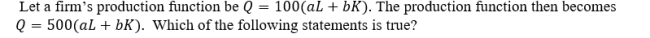 <strong> </strong> A)Neutral technological progress has occurred. B)Labor-saving technological progress has occurred. C)Capital-saving technological progress has occurred. D)Economies of scale have increased.