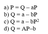 The constant elasticity demand curve is represented by the equation  <div style=padding-top: 35px> 