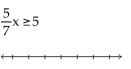 <strong>Solve and graph. Write the result in interval notation. </strong> A) B) C) D)