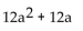<strong>Find the function value. Find f(2a) when f(x) = + 6x.</strong> A) B) C) D)