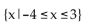 <strong>For the function represented in the graph, determine the domain or range, as requested. Find the domain. </strong> A) B) C) D)