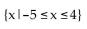 <strong>For the function represented in the graph, determine the domain or range, as requested. Find the domain. </strong> A) B) C) D)