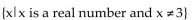 <strong>Find the domain. </strong> A) B) C) All real numbers D)